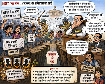 आपकी बात.............................. संसद मार्च, लाठीचार्ज और न्याय की उम्मीद में लाखों छात्र ......................रंजन श्रीवास्तव